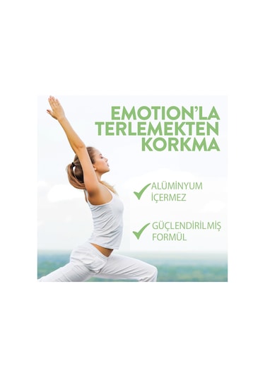 Emotion Natural Breeze Sprey Kadın Deodorant 3 x 150 ML