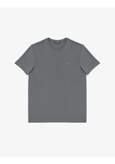Pierre Cardin Erkek Antrasit Tişört Basic 50325307-vr006