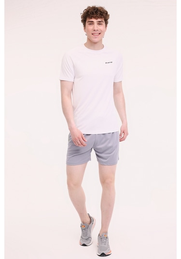 Lotto M-sımpson Tee 5fx Beyaz Erkek Kısa Kol T-shirt Beyaz