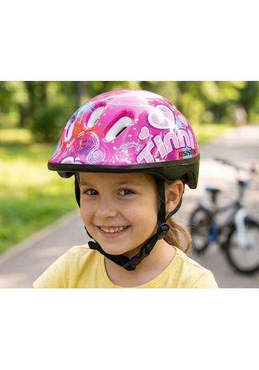 Asistan Mv6-2 Pembe Xs 44-48cm Çocuk Bisiklet Kaskı