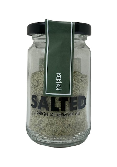 Salted Kekikli Tuz Cam Kavanoz 55 G