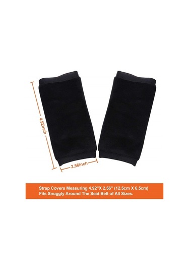 Novahub Yumuşak Bebek Emniyet Kemer Pedi - Omuz Koruyucu, Taşıma Kolay, Çok Amaçlı 20x12.5cm