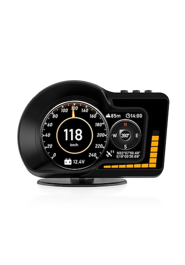 F15 Hud Obd Gelişmiş Fonksiyonlu Araç Veri Ekranı Head Up Display