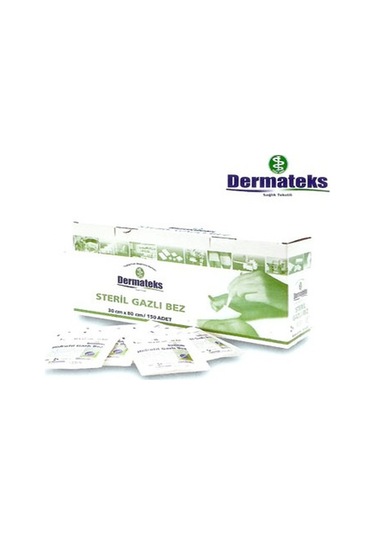 Dermateks Steril Hidrofil Gazlı Bez 30 x 80 CM 150'li