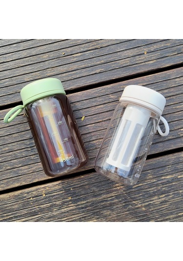 Dianziye Yeşil 450ml Taşınabilir Soğuk Kahve Fincanı - Sızıntısız Kapağıyla Ev, Ofis Ve Seyahat İçin Pratik Cam