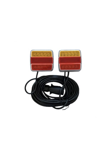 TEKNE RÖMORK MIKNATISLI LED STOP SET
