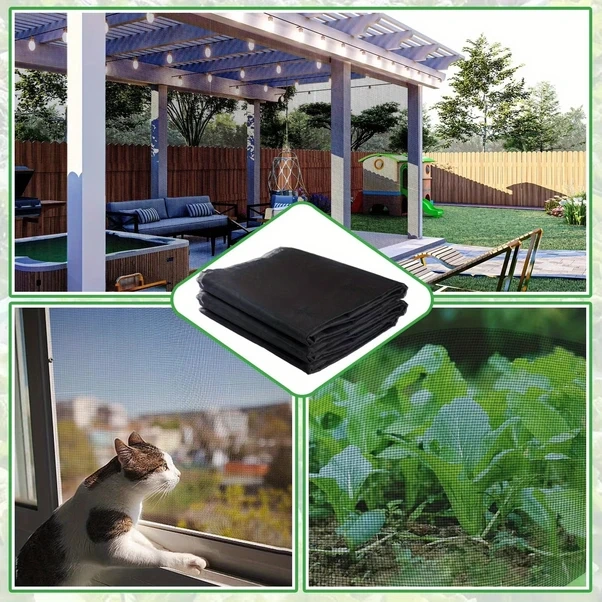 Gateesat Dayanıklı Sineklik Pvc Evcil Hayvan Korumalı Gri 150x1000cm