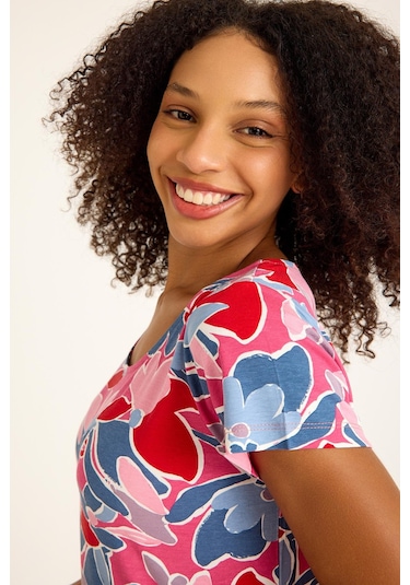 2 Adet Dökümlü Rahat Kalıp Penye Kumaş Anne Elbise-krem