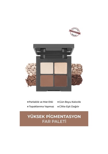 Alix Avien Expressive Harmony Eyeshadow Palette 803 Mild Coffees