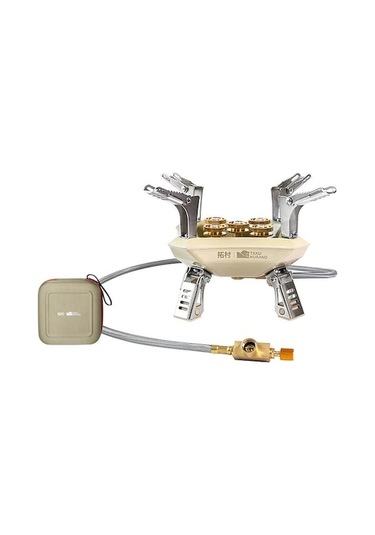 Prestigegoods 16800w Yüksek Güçlü Metal Sobalar, Taşınabilir Piknik Barbekü Fırını, Saklama Çantası, Katlanabilir, Su Kaynatma, Açık Kamp Aksesuarı, Çok Renkli Çok Renkli