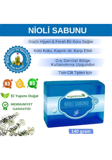 Organicsun Doğal Nioli Sabunu 140 G