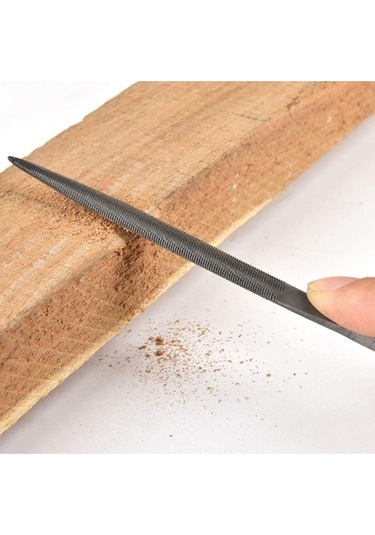 6 Parça Mini Eğe Ahşap Oyma Şekil Verme Ege Set 160 Mm..