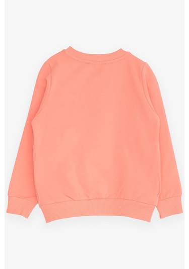 Breeze Kız Çocuk Hırka Güpürlü 3-7 Yaş, Somon