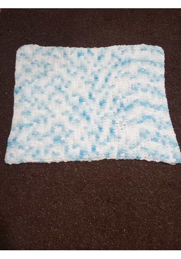 Puffy Erkek Bebek Battaniyesi - Mavi