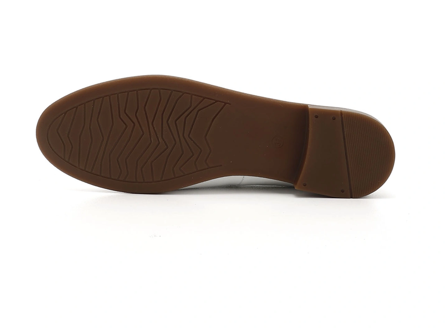 Gönderi R Kadın Beyaz Hakiki Deri Püsküllü Babet Gdza13424160 Beyaz