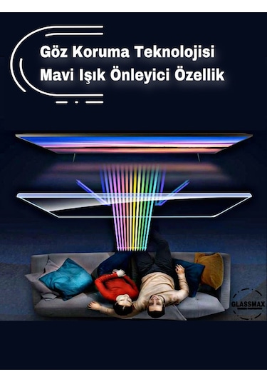 Beko 65u3200 Uyumlu 65" Inç 165 Ekran Tv Ekran Koruyucu