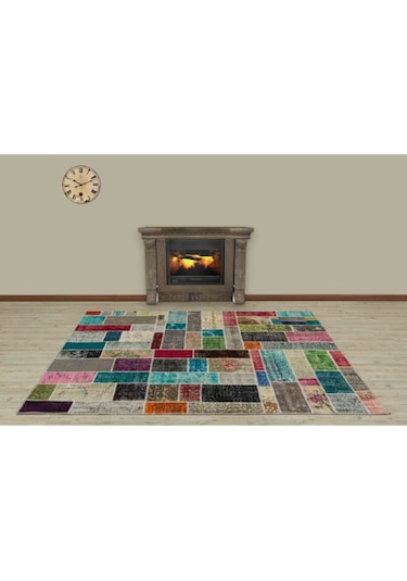 Modern Klasik Özel Patchwork Halı
