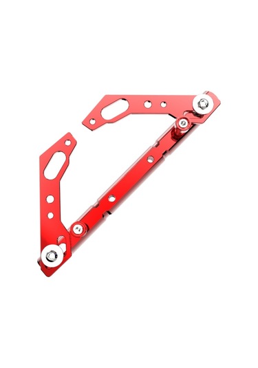 Motosiklet Modifiye Gps Navigasyon Cep Telefonu Braketi Denge Çubuğu Kymco Downtown 300i 350i Kırmızı İçin Sabit Kırmızı