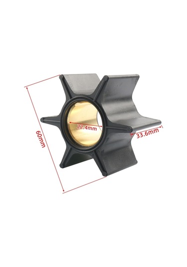 A6661 Mercury İçin Su Pompası Kauçuk Pervane 47-89984t4