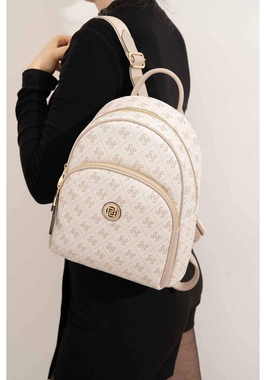 Silver Polo Kadın Sırt Çanta 1062 Bej