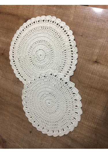 Finezza Lidya El İşi Pamuk İpliğinden Supla seti İkili - 71