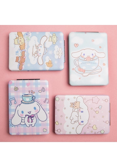 Hello Kitty Tasarımlı Dikdörtgen Ayna Cep Boy 1 Adet-1633 Çok Renkli