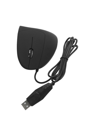 Ximistore9 Sol El Kullanıcılara Özel Dikey Ergonomik Optik Mouse - 3 Seviye Dpı, Usb Kablolu, Enerji Tasarruflu, Windows/linux Uyumlu