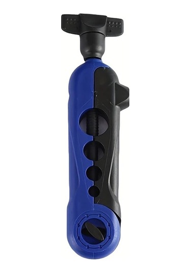 Elmpaly 1pc Blue Taşınabilir Misina Sarma Makinesi Portatif Makaralı Misin Sarıcı Spin Olta Ekipmanı