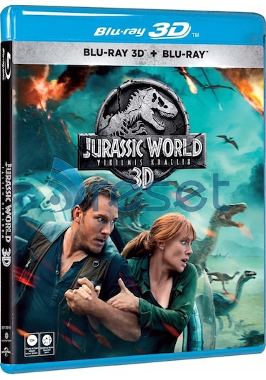 Jurassic World Fallen Kingdom - Yıkılmış Krallık 3D+2D Blu-Ray