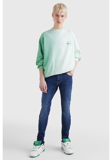 Tommy Hilfiger Erkek Jeans Pantolon Lacivert