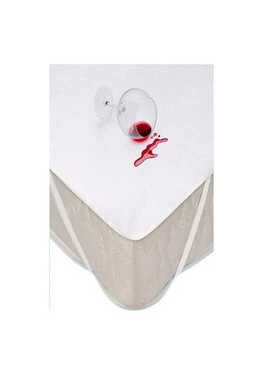 Bebesi Sıvı Geçirmez Micro Kumaş Alez Çarşaf 100x200 Cm Beyaz