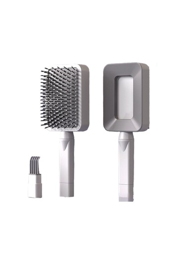 Jzcat Ev Tipi Basit Hava Yastıklı Tarak Beyaz