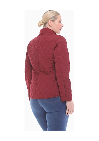 Vetre Bb Bordo Mevsimlik Kapitone Mont 1039 Bordo