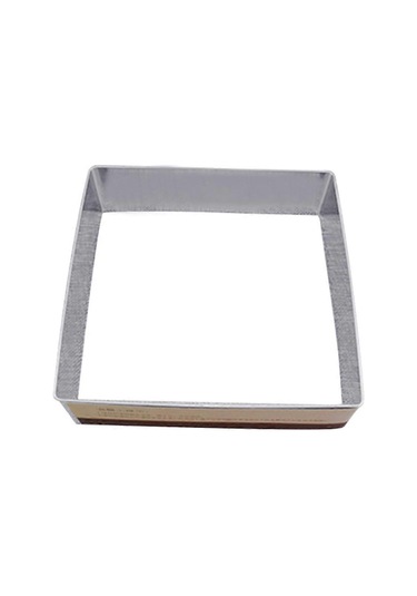 Paslanmaz Çelik Yuvarlak Kare Kek Halkası Kalıbı Mus Kesici Kendin Yap Dekorasyon Aracı Çok Renkli