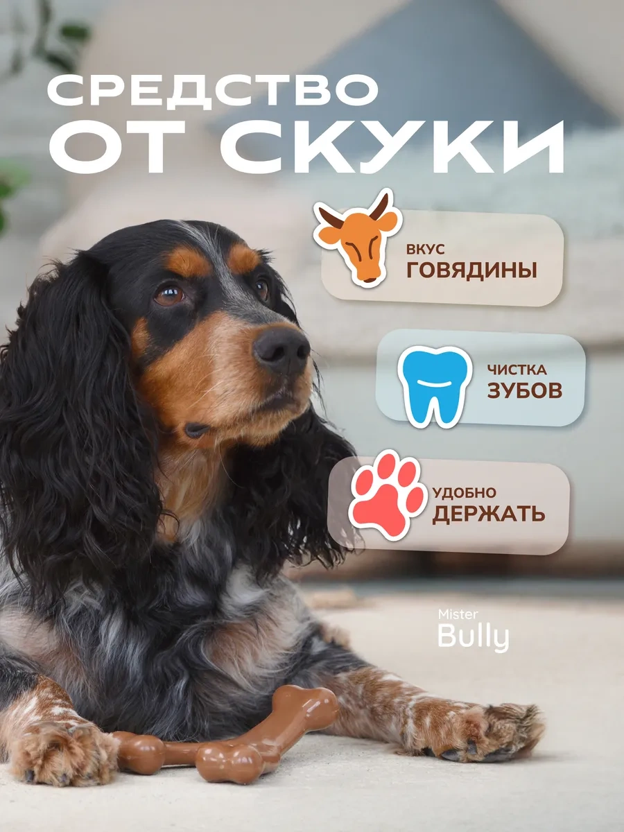 Misterbully Orta Boy Köpekler İçin Diş Dostu Dayanıklı Oyuncaklar 267858640