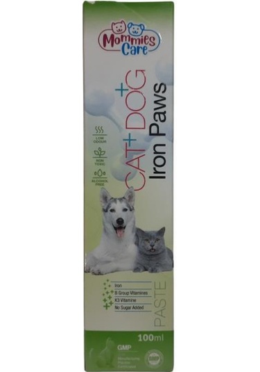Mommies Care İron Paws Kedi Köpek Demir Desteği 100 Ml
