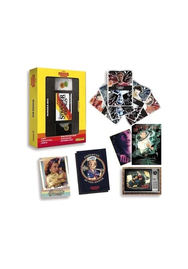 Panini Strangers Thınks Wonder Box Neflix Kutulu Set Oyun Kart