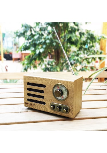 Looptone Dsy-Hr08 Retro Radyo Espresso