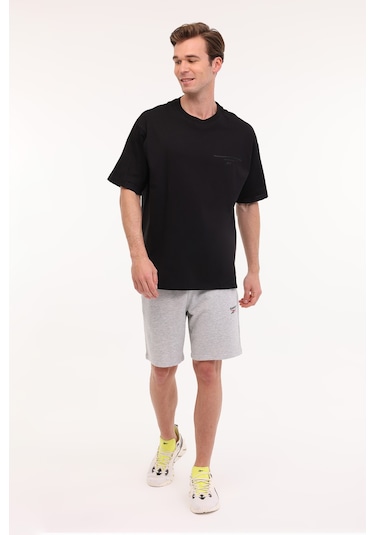 Reebok Bırdıe Tee Siyah Erkek Kısa Kol T-shirt Siyah