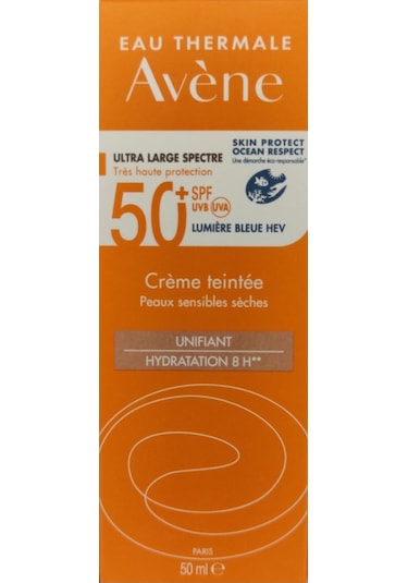Avene SPF50 Renkli Güneş Koruyucu Krem 50 ML