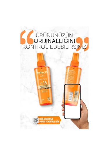 Bioxcin Sun Care SPF 15 Bronzlaştırıcı Güneş Yağı 200 ML