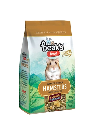 Beaks Deluxe Karışık Hamster Yemi 500 Gr