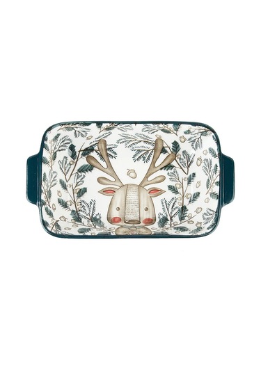 Nouvelle "kawaii" Kazanı Fırın Peşiri, Geyik, 22x12,5 Cm 262169489 Beyaz