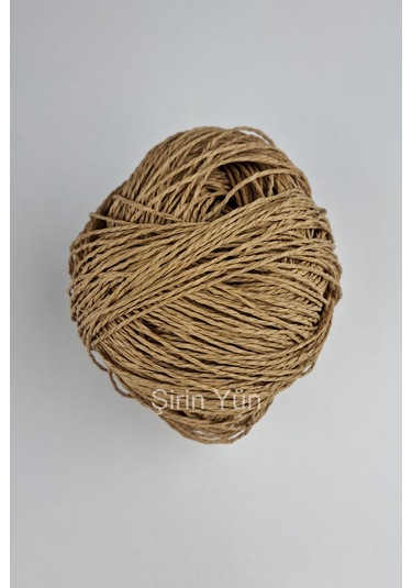Sarılmış Kağıt İp 100 Gram Bej