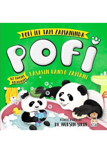 Pofi-Yaşasın Banyo Zamanı - Nurşen Şirin - Sincap Kitap