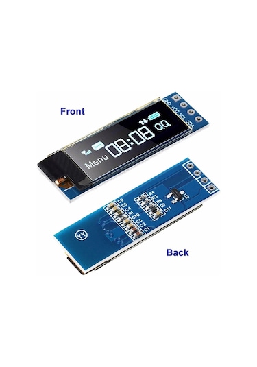 128x32 0.91 İnch Mavi Oled Lcd Ekran Ssd1306