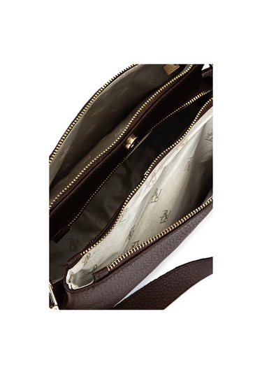 Tamer Tanca Kadın Suni Deri Kahverengi Kol Çantası 1003 2033 Bn Cnt Sk25-26 Acı Kahve Fltr Acı Kahverengi