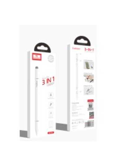 Earldom P6 Stylus 3 In 1 Universal Dokunmatik Kalem Android+ıos Tablet&telefon Uyumlu