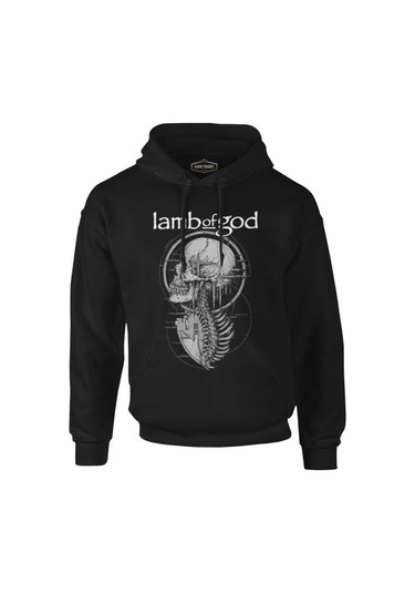 Lamb Of God - Vı Siyah Erkek Fermuarsız Kapşonlu