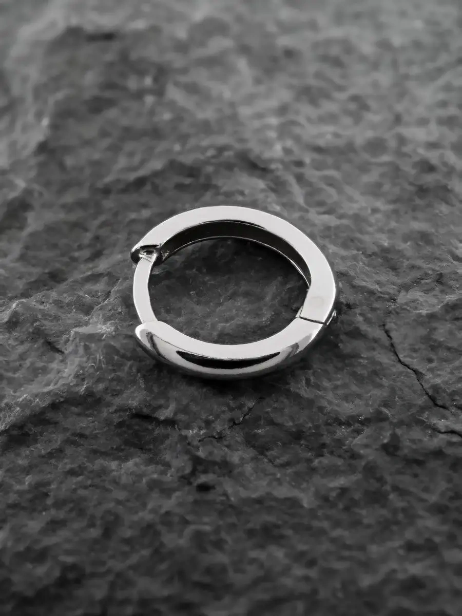 Markiz 10mm Tekli Gümüş 925 Kongo Küpesi 17014632 Diğer